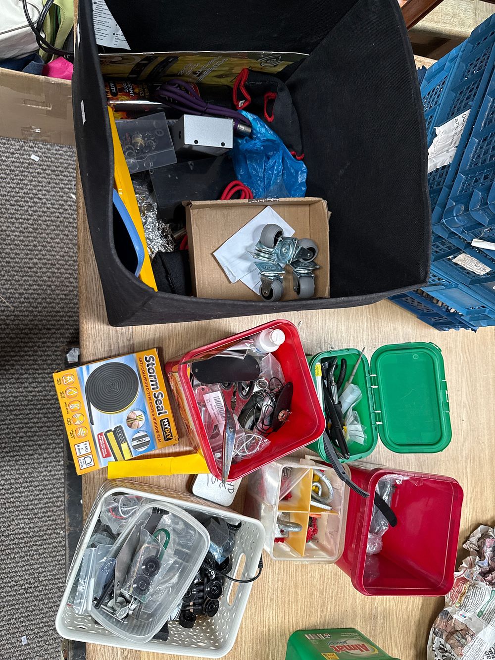 Lot 519: An Assortment of Modern Metal Hardware, Guitar Components, and Maintenance Supplies