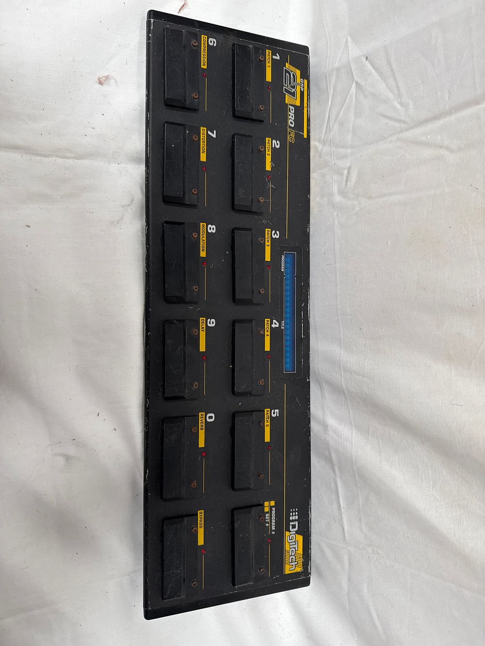 Lot 525: DigiTech GSP 21 Pro FC Metal Guitar Effects Foot Controller