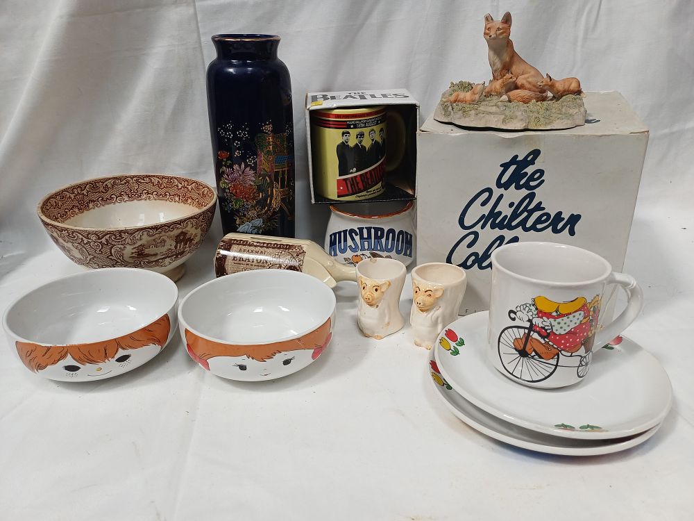 Lot 566: A Collection of Decorative and Household Ceramics, Including Border Fine Arts and The Beatles
