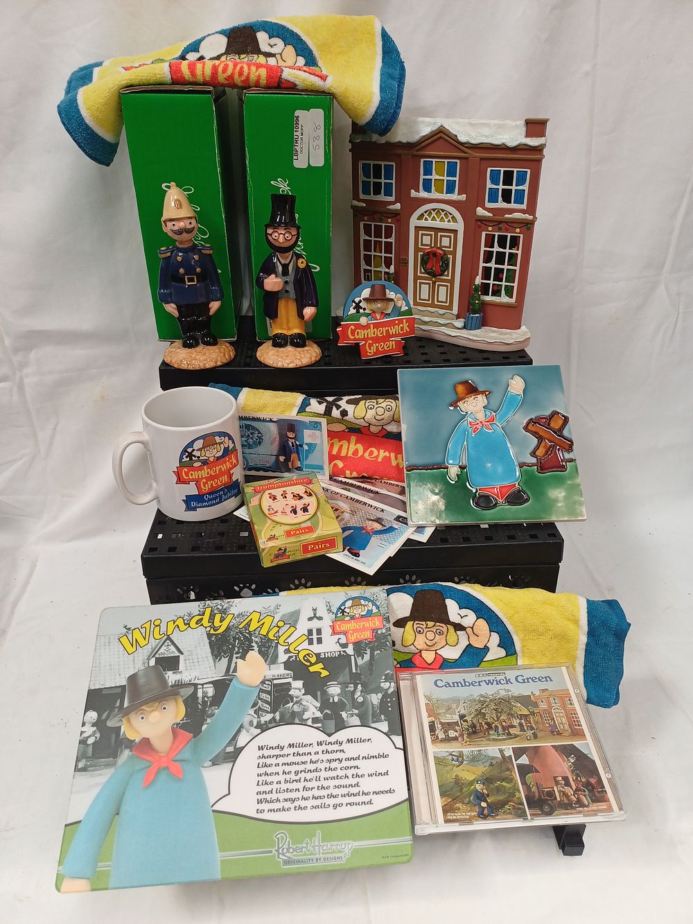Lot 571: Camberwick Green Collection of Robert Harrop and John Beswick Ceramic Figures and Memorabilia