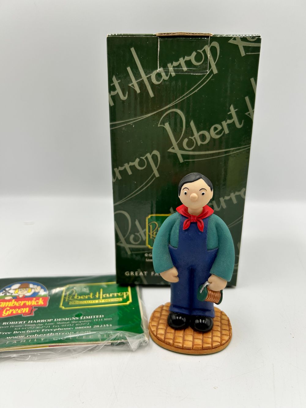 Lot 616: Robert Harrop Camberwick Green Mr Wantage? Character Figurine CG57