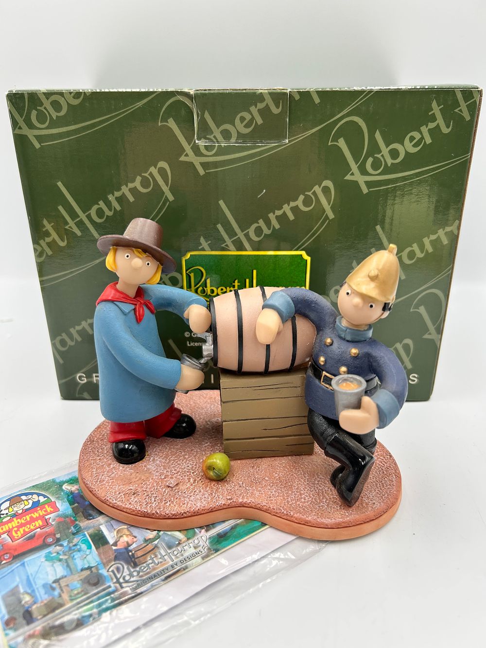 Lot 617: Robert Harrop Camberwick Green CG97 Windy Miller and Grubb Figurines