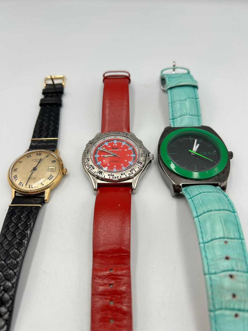 Lot 660: A Trio of SBAO, Terrain Sport, and Rotary Wristwatches