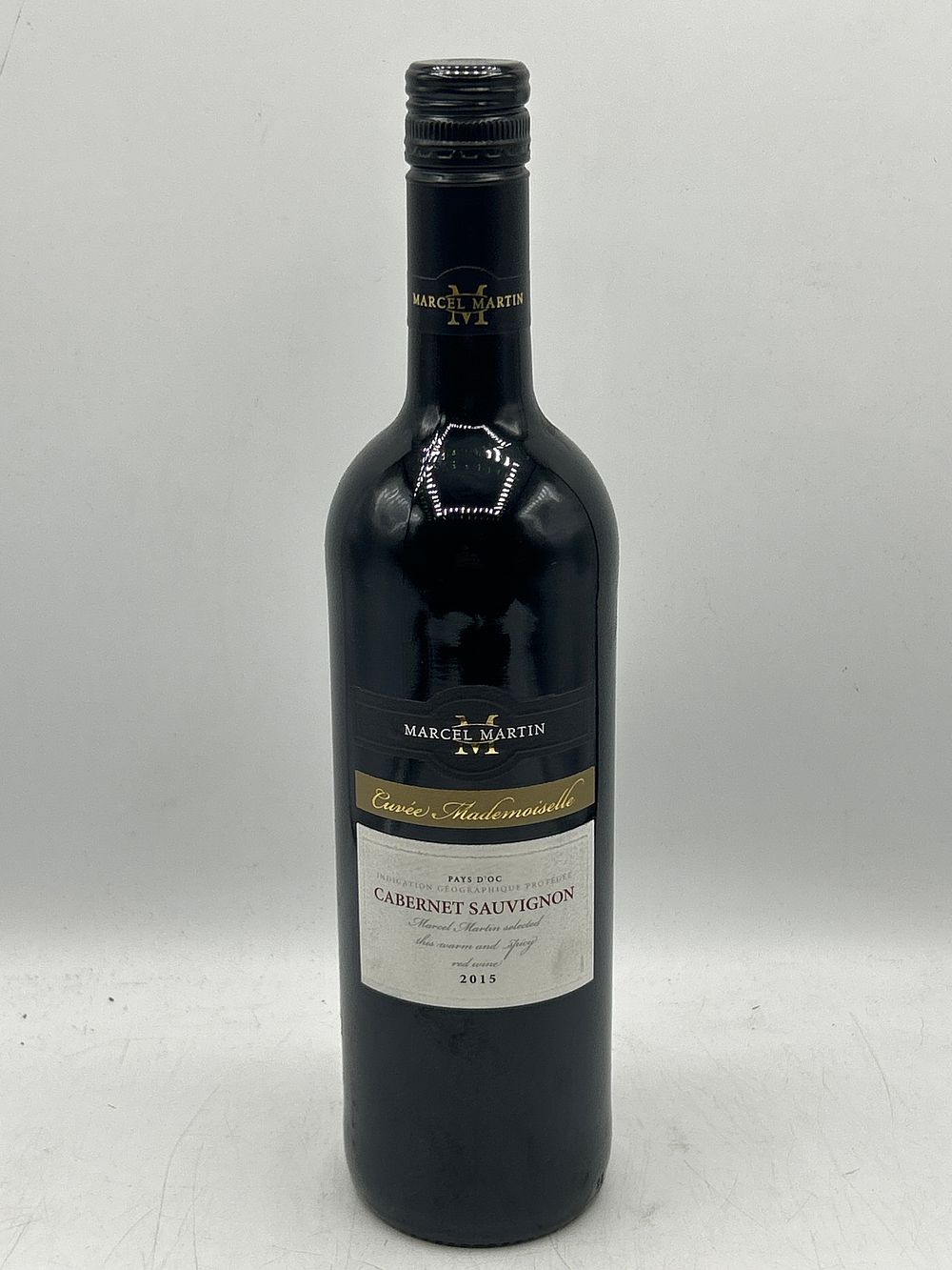 Lot 716: Marcel Martin Cuvée Mademoiselle Cabernet Sauvignon Pays d'Oc 2015