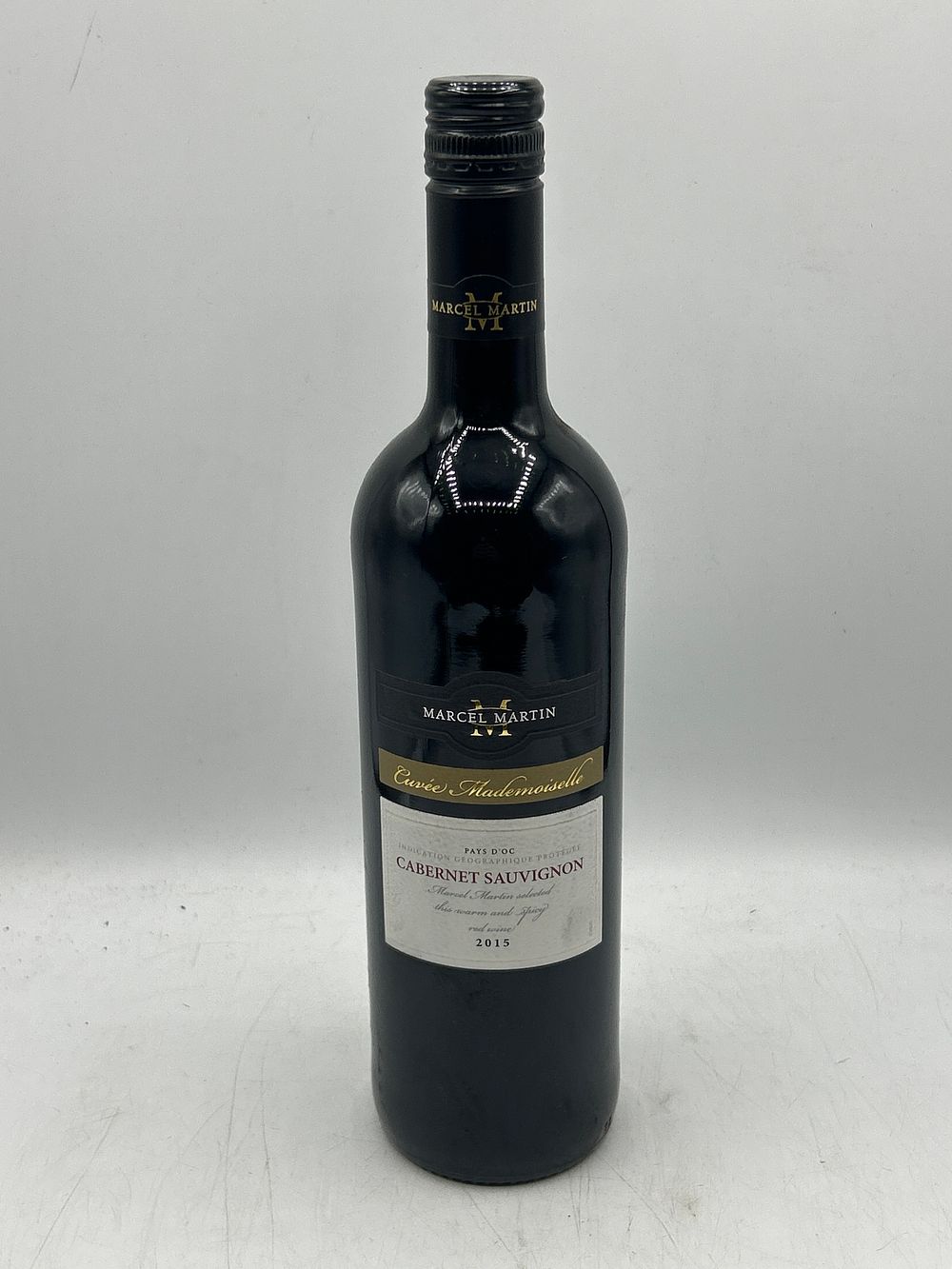 Lot 717: 2015 Marcel Martin Cuvée Mademoiselle Cabernet Sauvignon Red Wine, 75cl