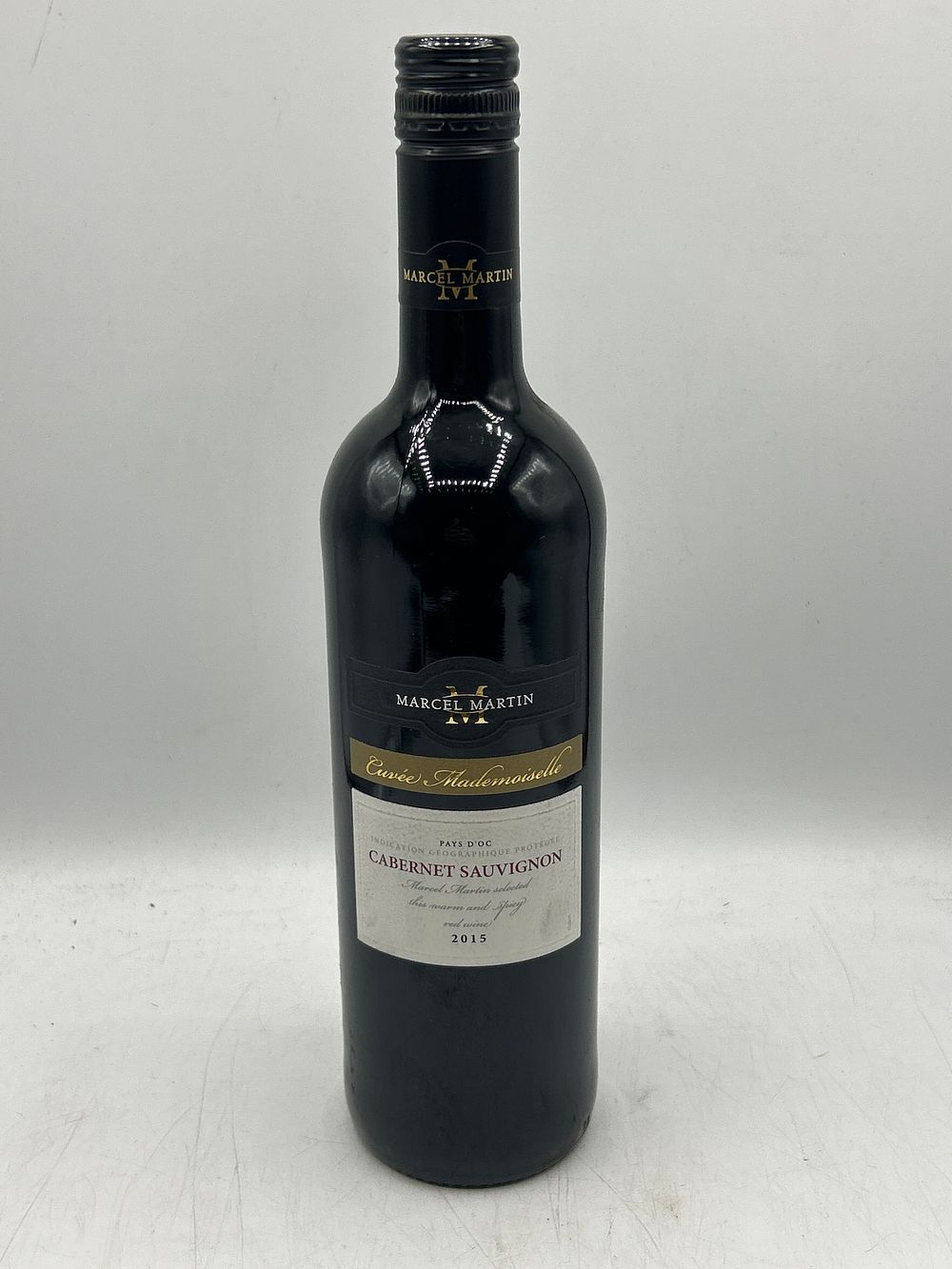 Lot 718: Marcel Martin Cuvée Mademoiselle Cabernet Sauvignon Pays d'Oc IGP 2015
