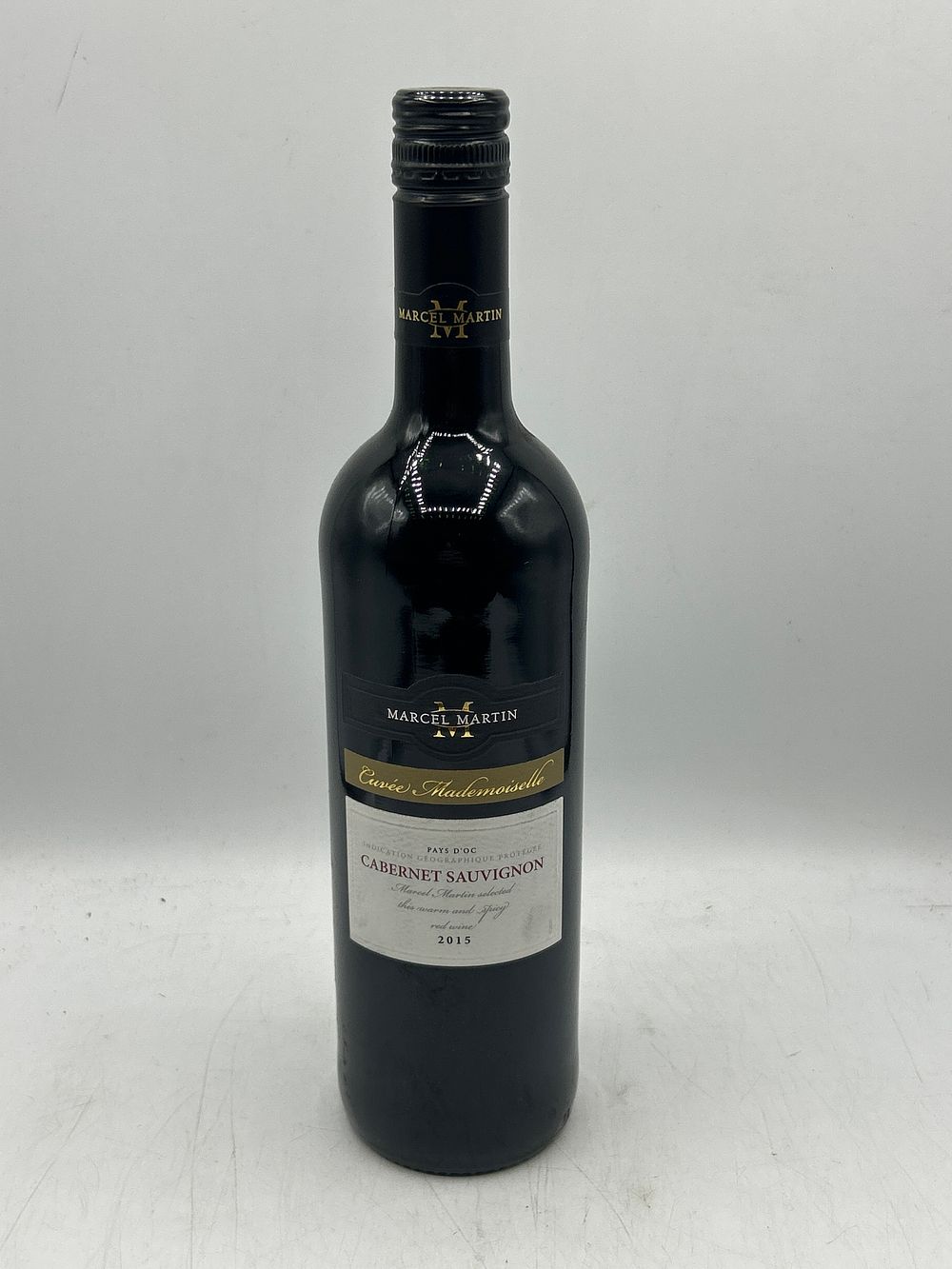 Lot 720: Marcel Martin Cuvée Mademoiselle Cabernet Sauvignon 2015 Red Wine