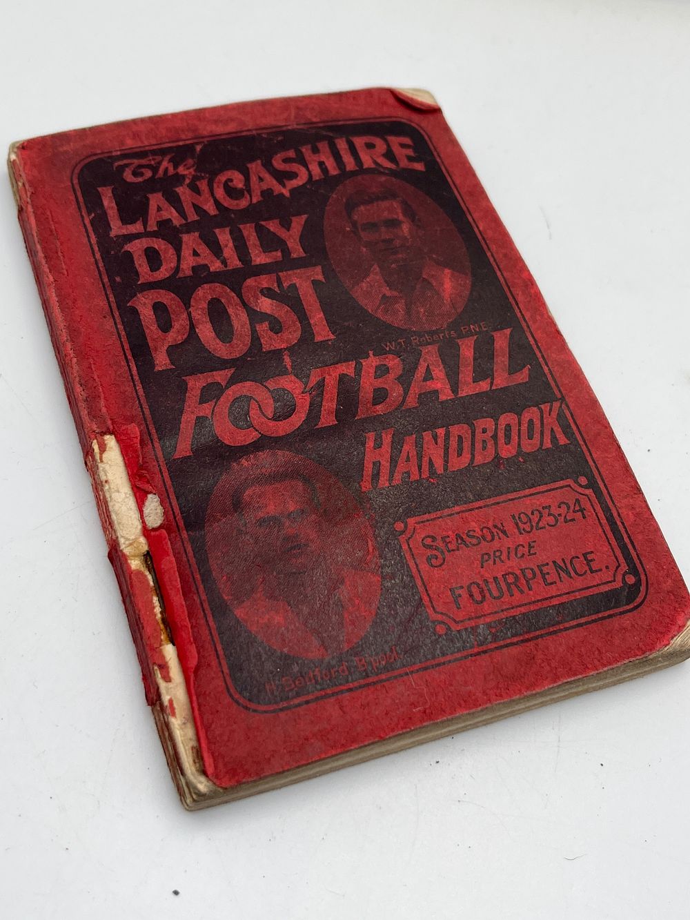 Lot 749: The Lancashire Daily Post Football Handbook, Season 1923-24