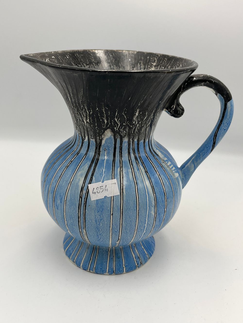 Lot 765: Art Deco Sandyford Ware Earthenware Fantasy Pattern Jug, 7.5"