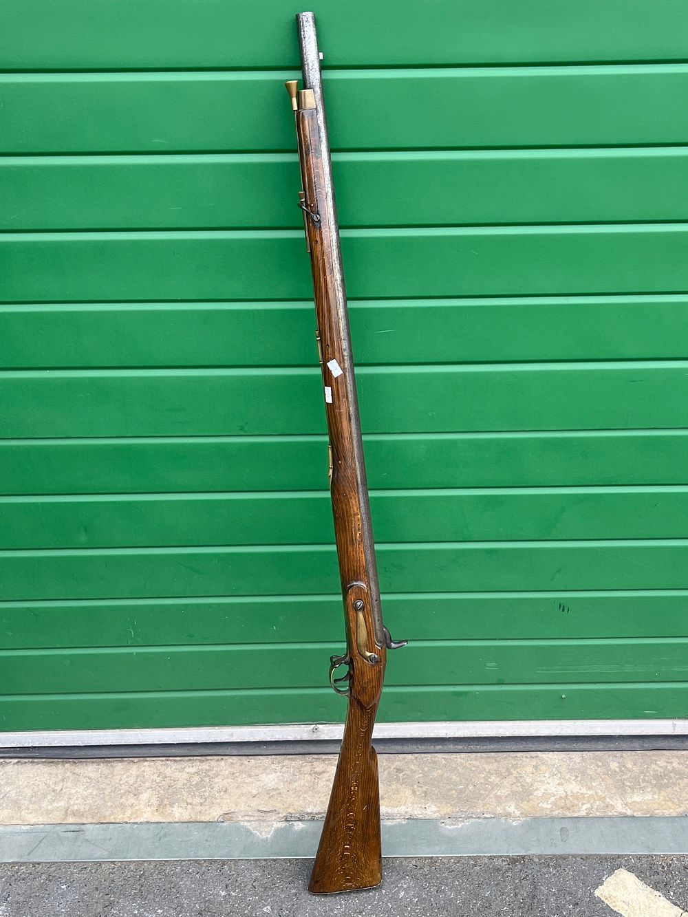 Lot 779: Victorian Tower Percussion Cap Muzzleloading Carbine with 21 Inch Barrel?