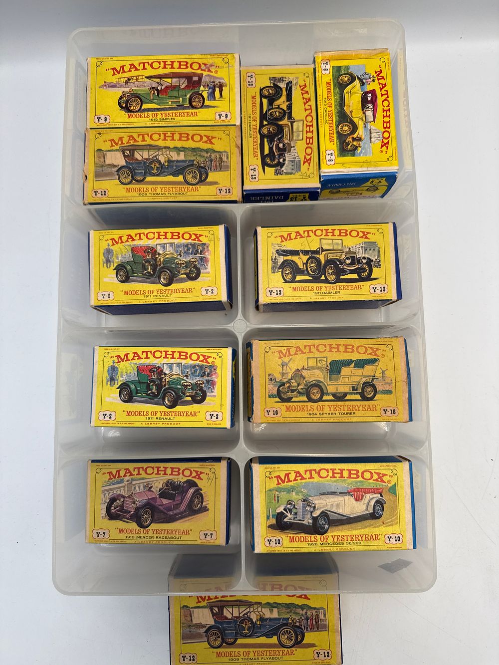 Lot 813: A Collection of Lesney Matchbox Models of Yesteryear Die-Cast Vehicles