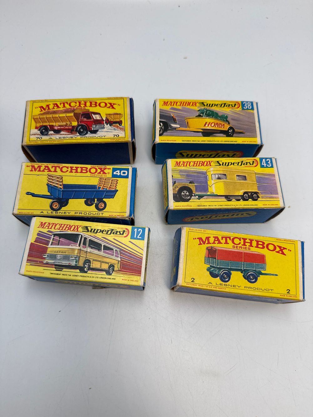 Lot 844: A Collection of Lesney Matchbox Series and Superfast Die-cast Vehicles