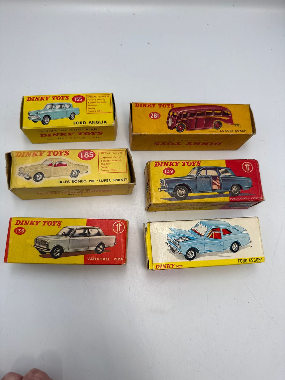 Lot 849: A Collection of Dinky Toys Die-Cast Model Vehicles by Meccano Ltd