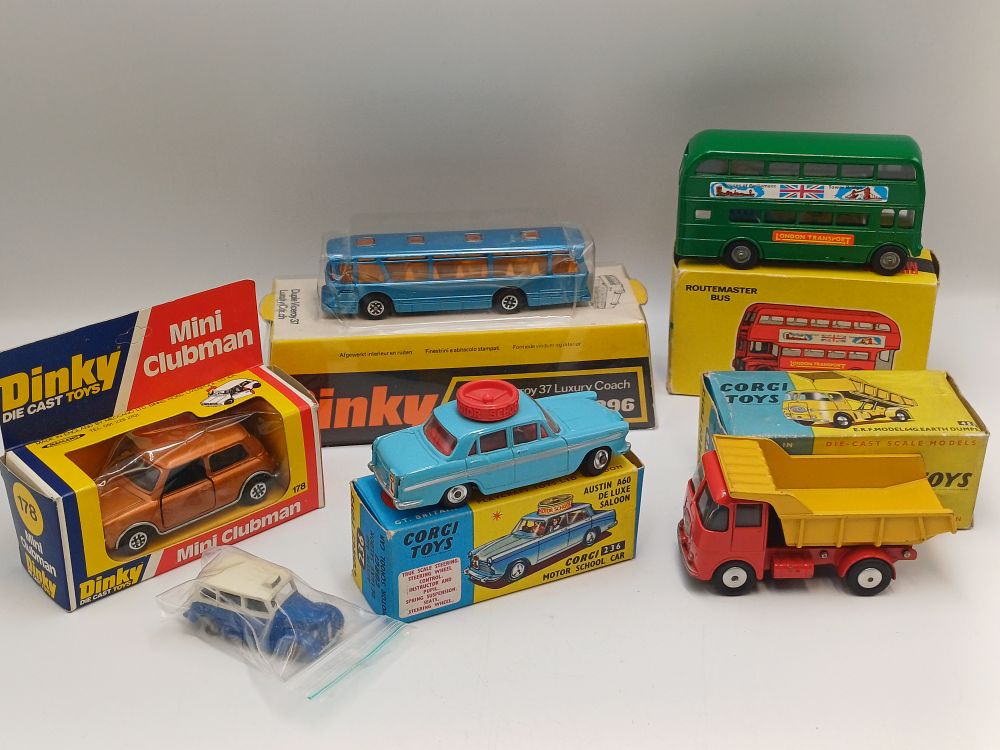 Lot 854: A Collection of Dinky and Corgi Toys Die-Cast Vehicles
