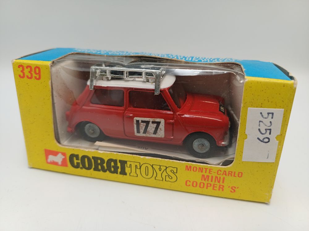 Lot 868: Corgi Toys 339 Monte-Carlo Mini-Cooper 'S' Die-cast Model Car
