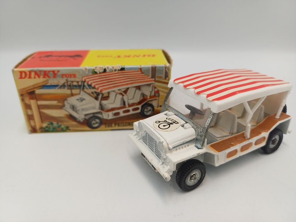 Lot 869: Dinky Toys 106 The Prisoner Austin Mini-Moke with Original Box