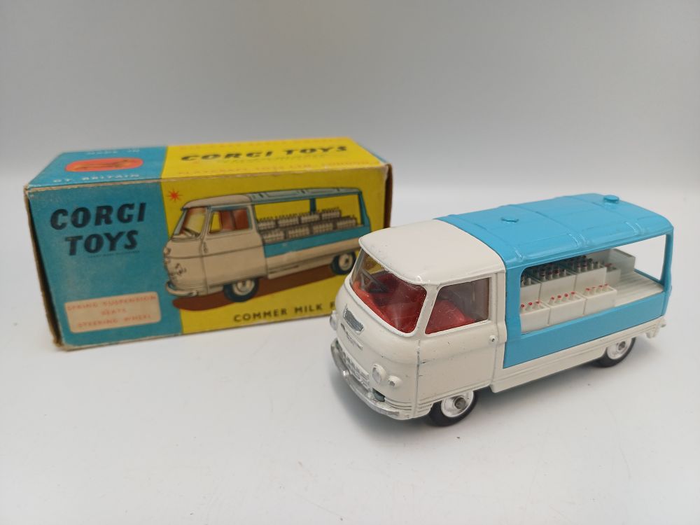 Lot 886: Corgi Toys Commer 466 Milk Float with Original Box