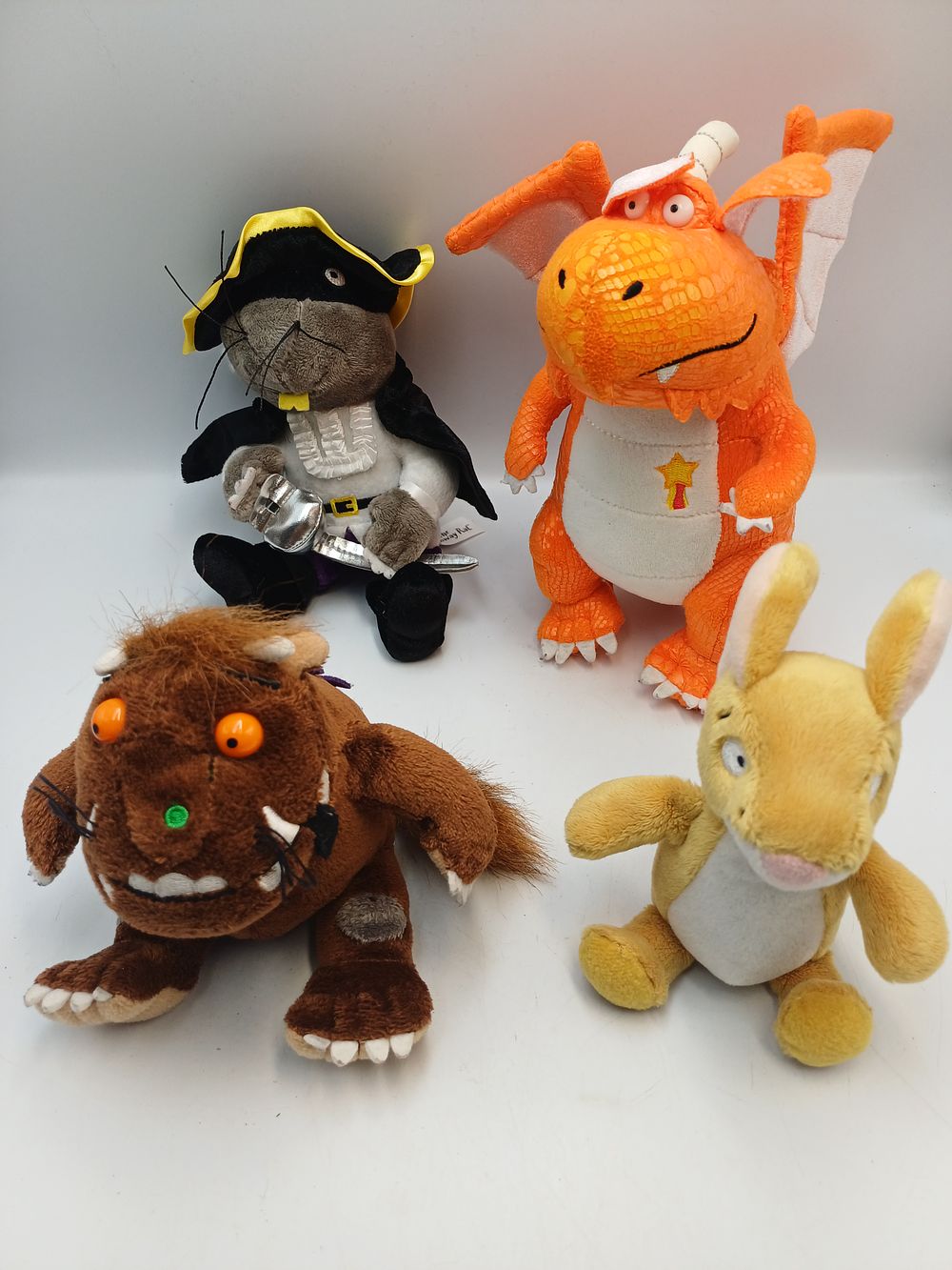 Lot 901: A Collection of Julia Donaldson Plush Character Toys by Aurora World?