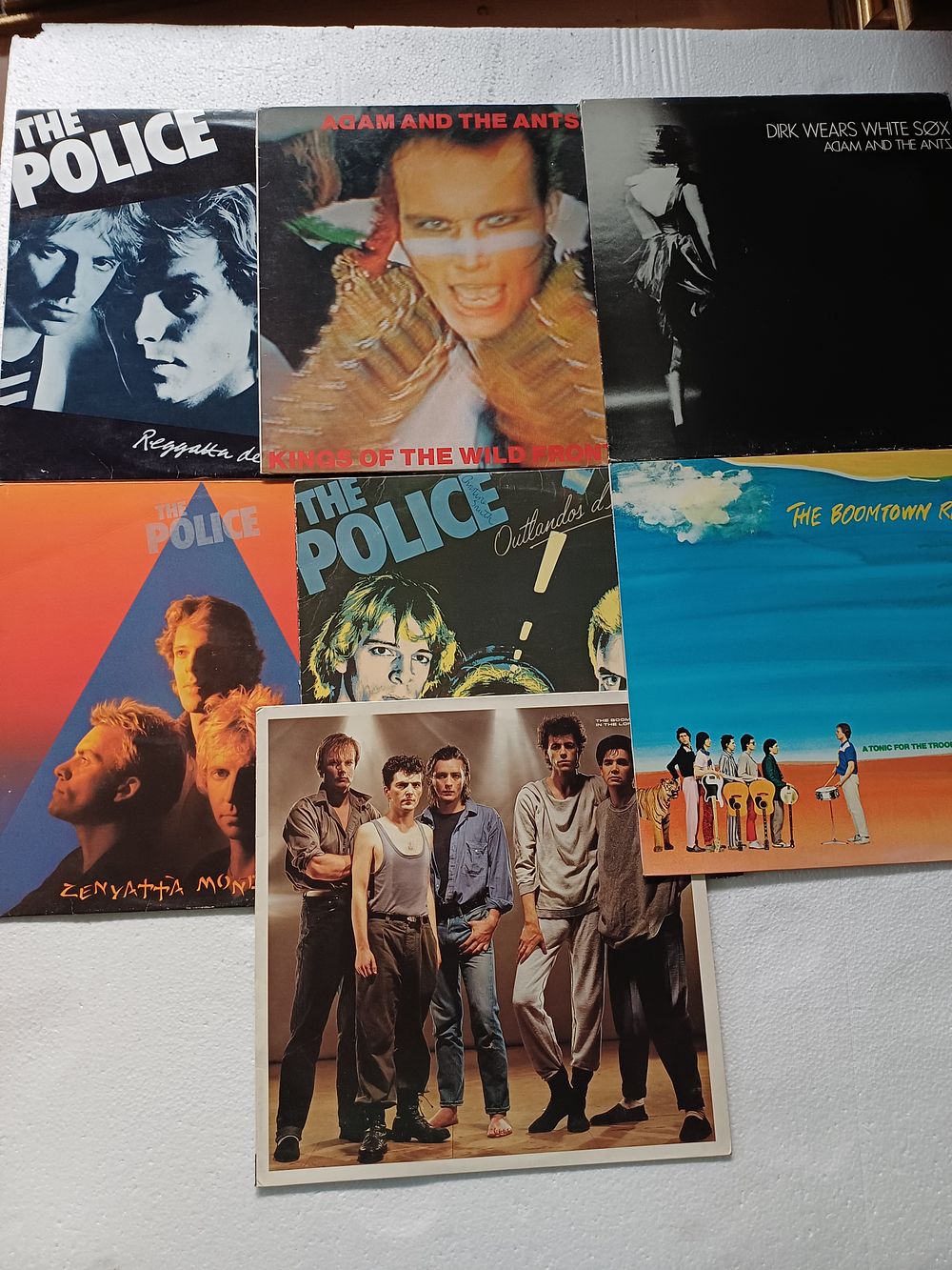 Lot 912: A Collection of British New Wave and Post-Punk Vinyl LP Records