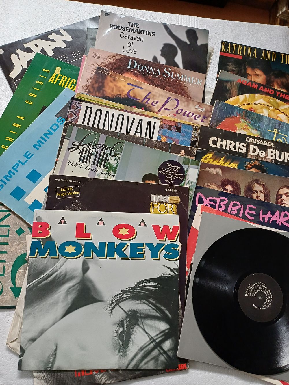Lot 930: A Collection of Pop and New Wave 12 Inch Vinyl Records