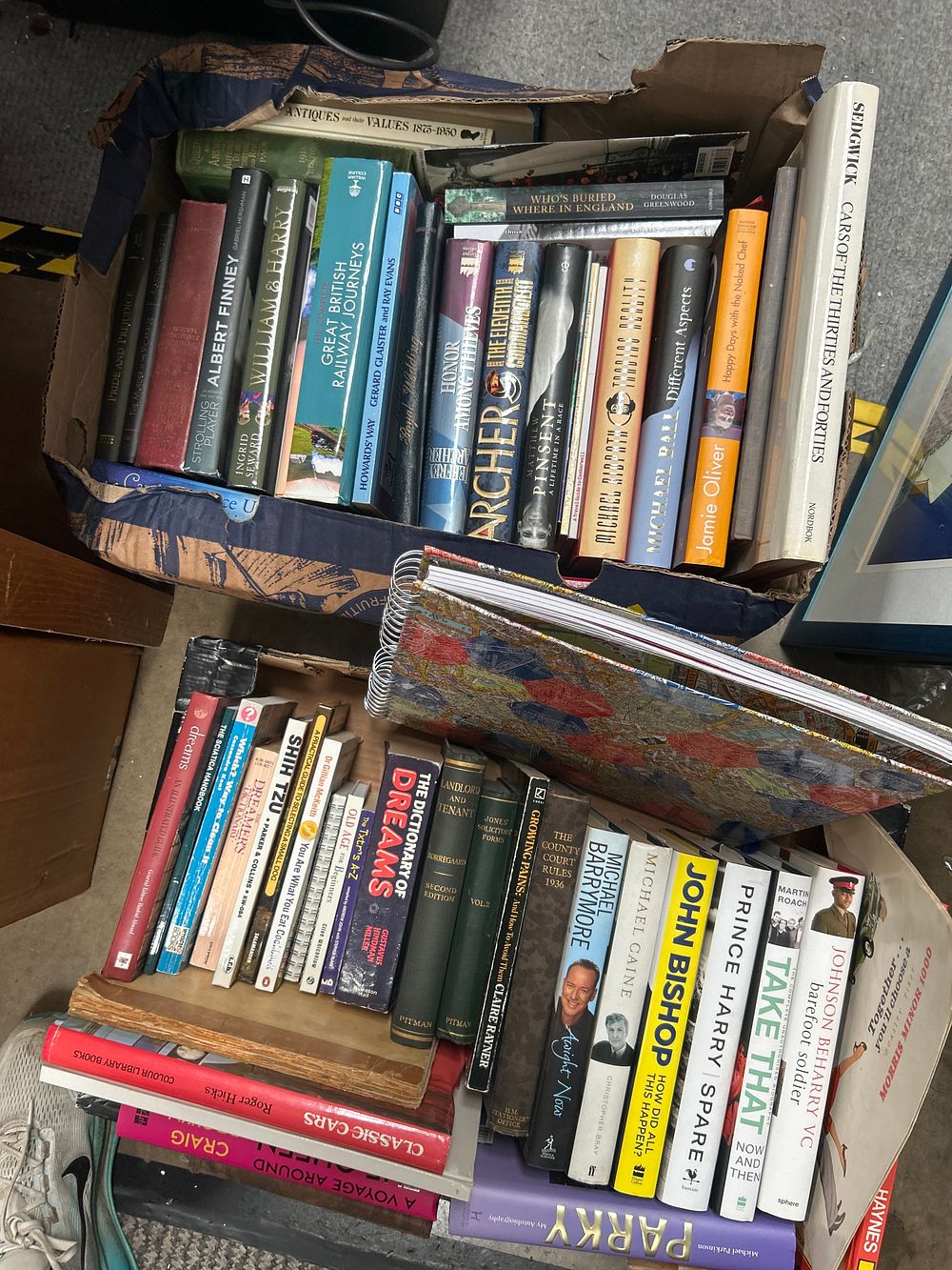 Lot 1025: A Collection of Modern Hardcover and Paperback Non-Fiction and Biography Books (DJ)