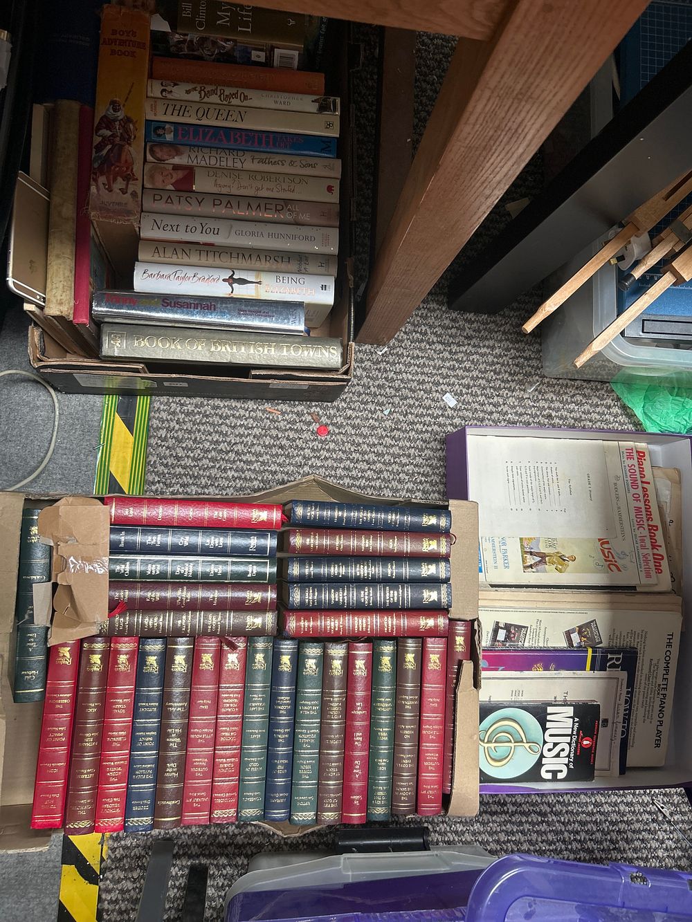 Lot 1027: A Collection of Uniform Library Volumes, Biographies, and Music Ephemera