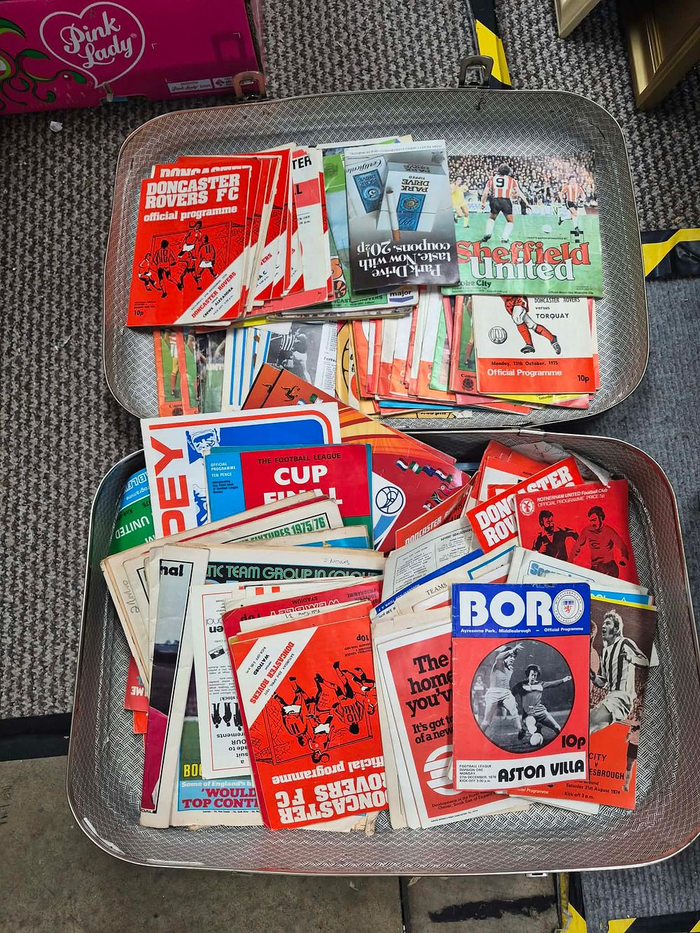 Lot 1038: A Collection of Vintage Football Programmes and Ephemera, 1970s