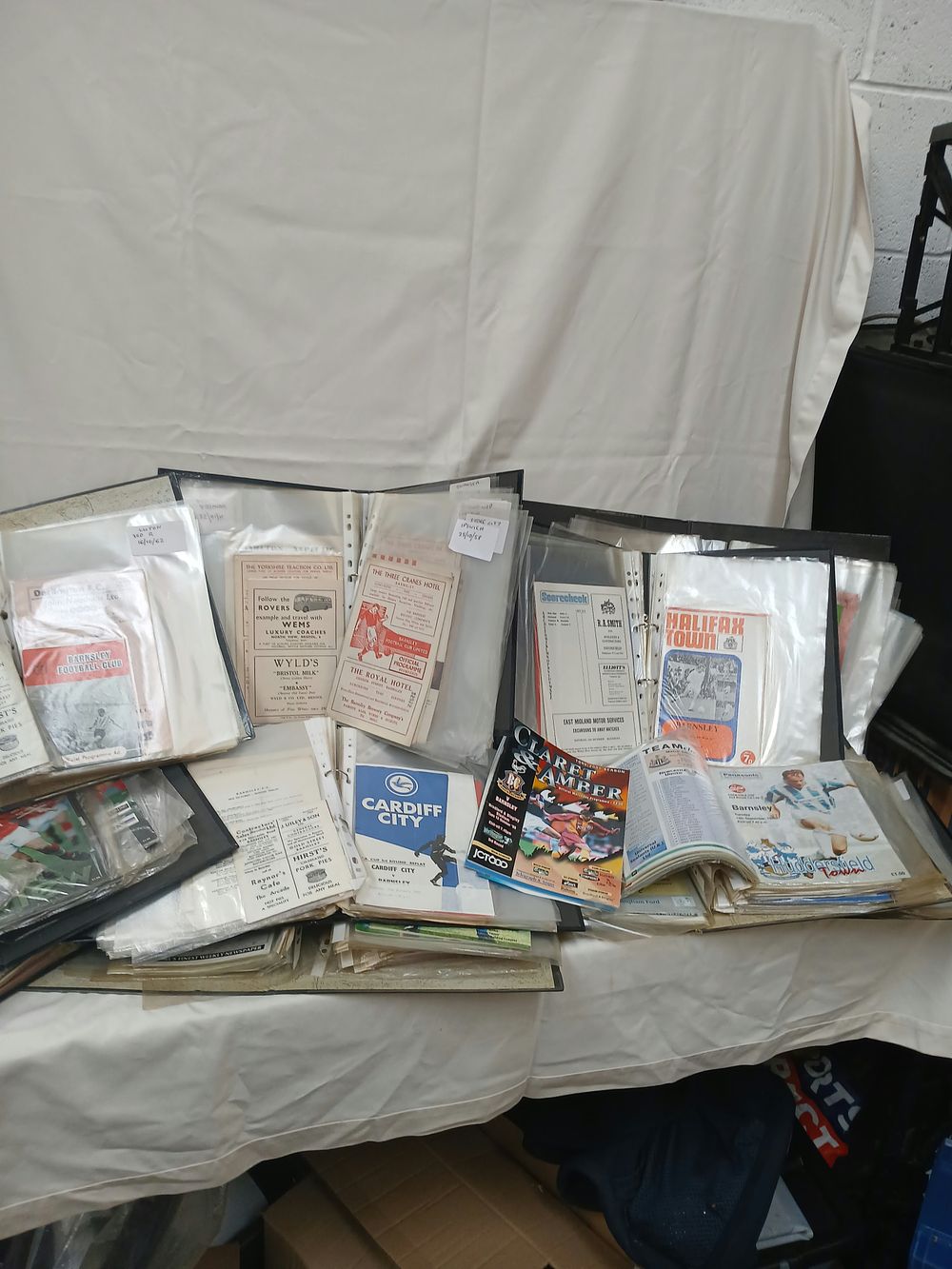 Lot 1049: A Collection of Football Matchday Programmes and Ephemera, 1950s-1990s