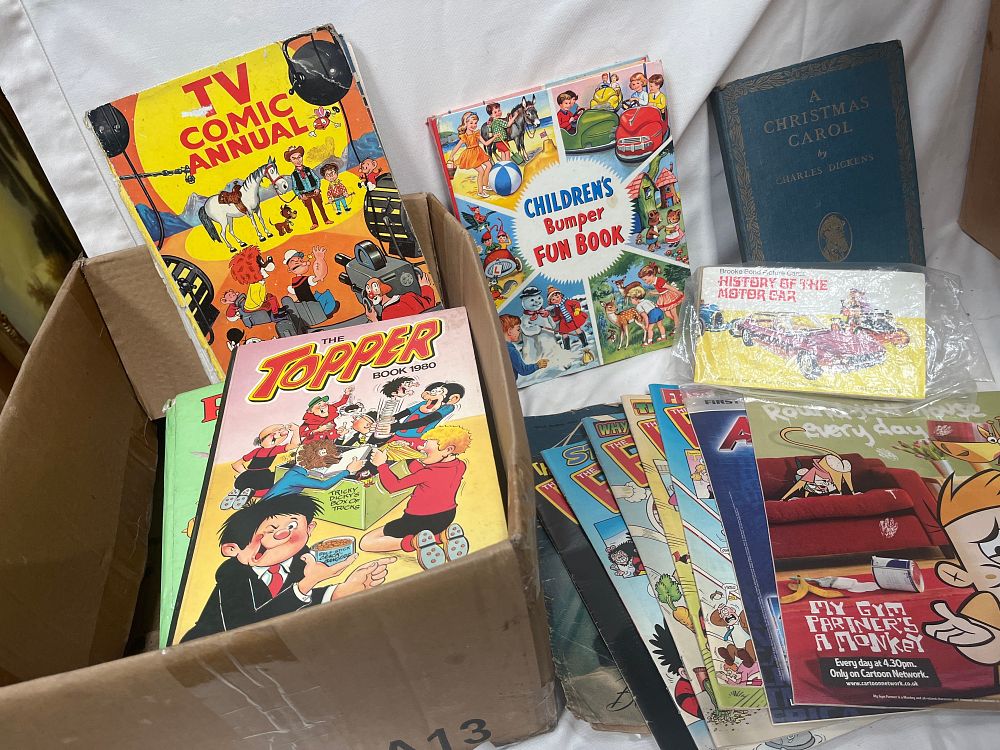 Lot 1070: A Collection of Children’s Comic Annuals, Books and Promotional Ephemera