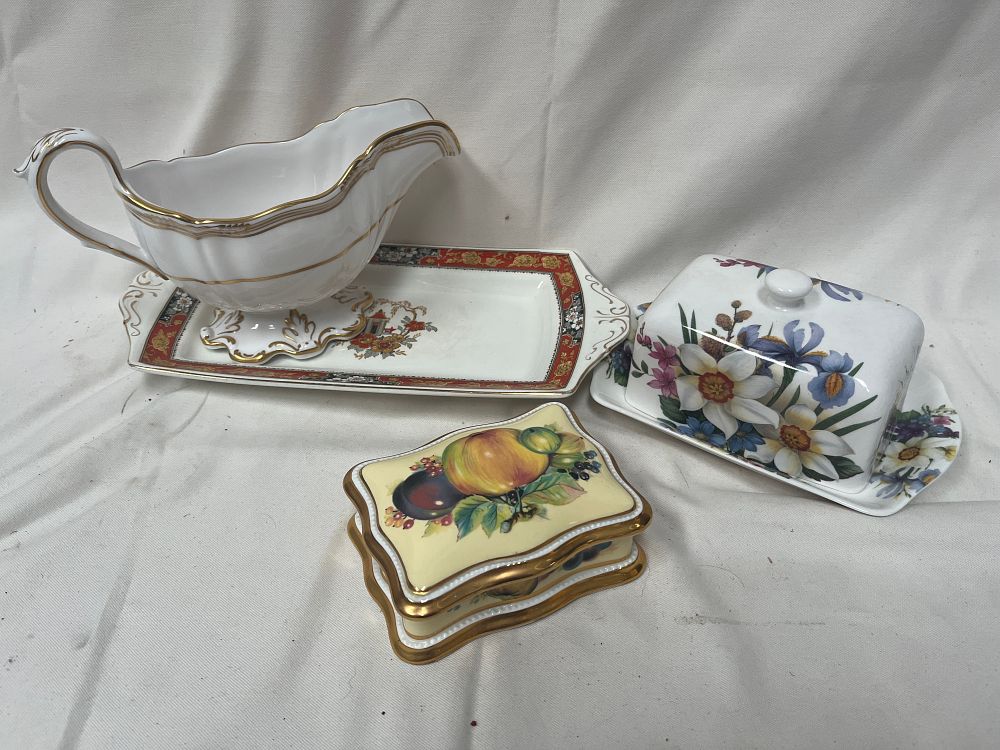 Lot 1103: A Group of Decorative Ceramics including Spode Sheffield? Bone China