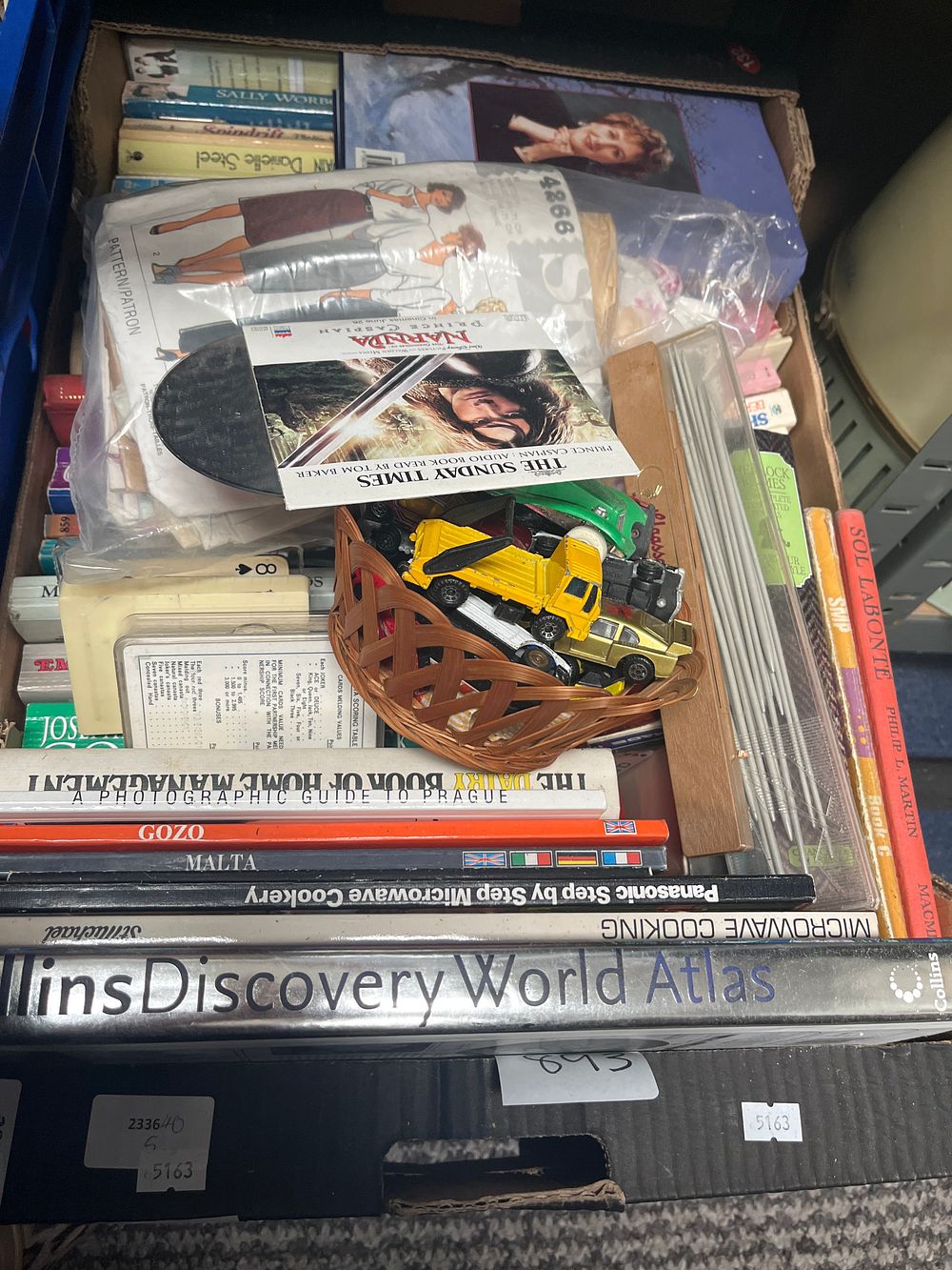 Lot 1116: A Collection of Hardcover Books, Ephemera, Die-Cast Vehicles and Drafting Tools