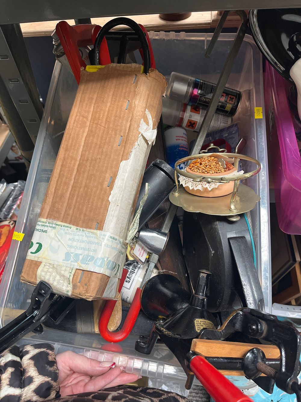 Lot 1180: A Collection of Assorted Hand Tools, Workshop Equipment and Household Items