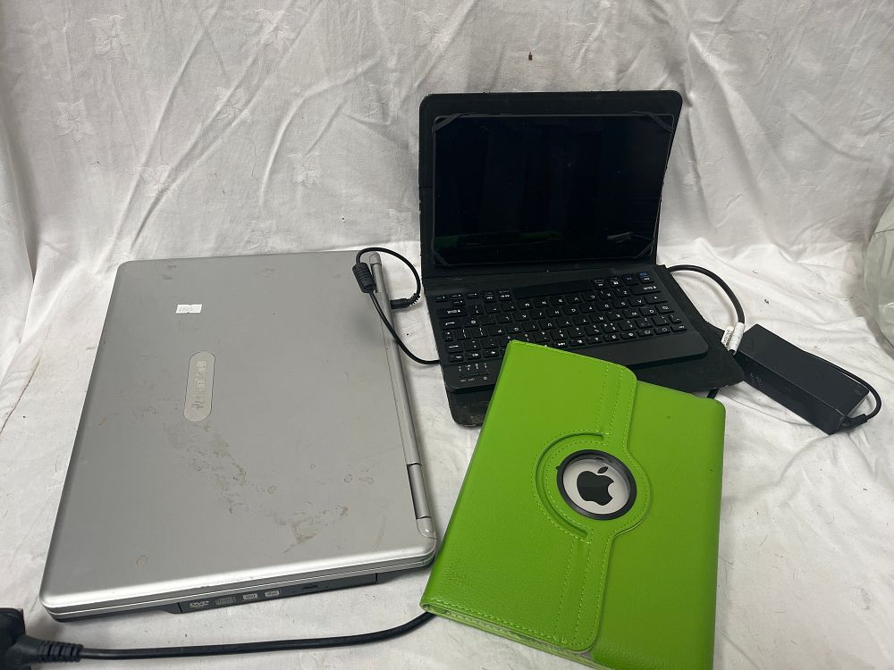 Lot 1193: Packard Bell Laptop and Two Tablet Style Devices