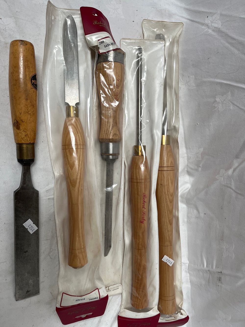 Lot 1206: Robert Sorby Woodturning and Sash Mortise Chisel Collection