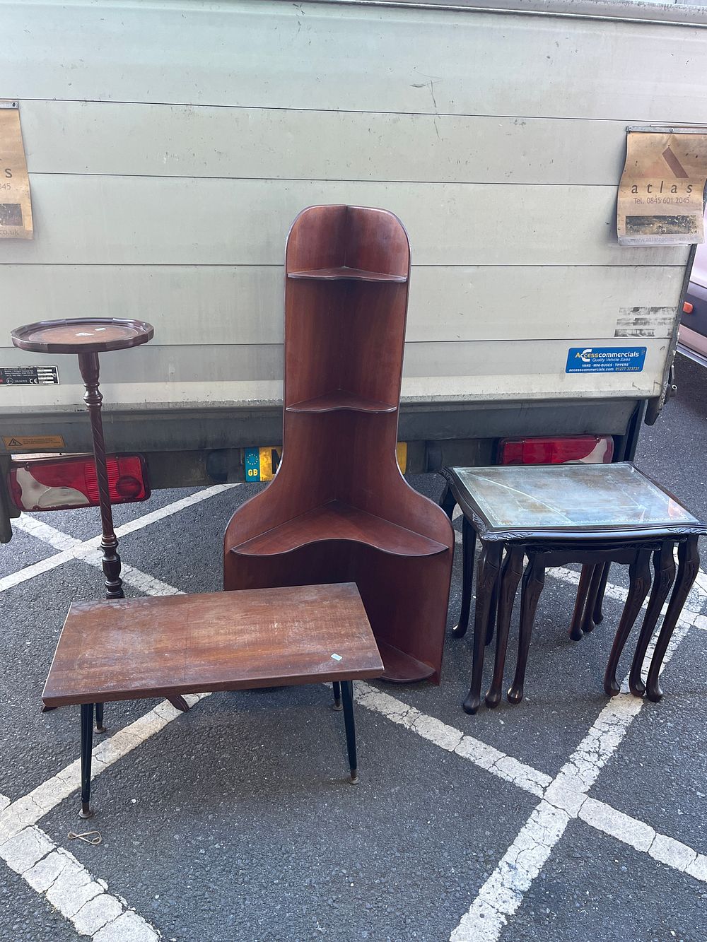 Lot 1222: An Assortment of Mahogany? and Mixed Wood Furniture