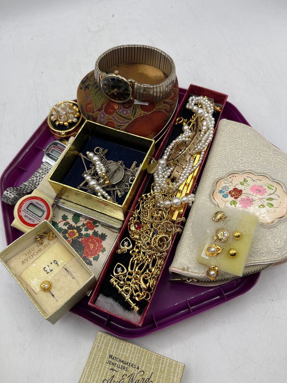 Lot 1230: A Collection of Vintage Fashion Watches and Costume Jewellery