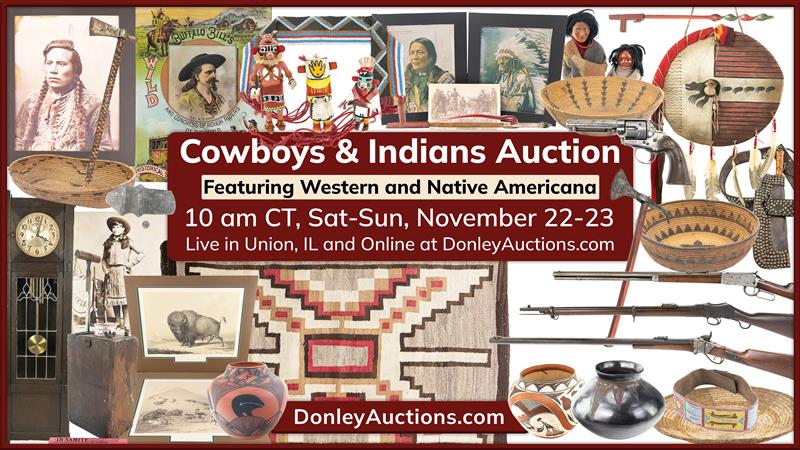 Donley Auctions | Old West & Native American Auction