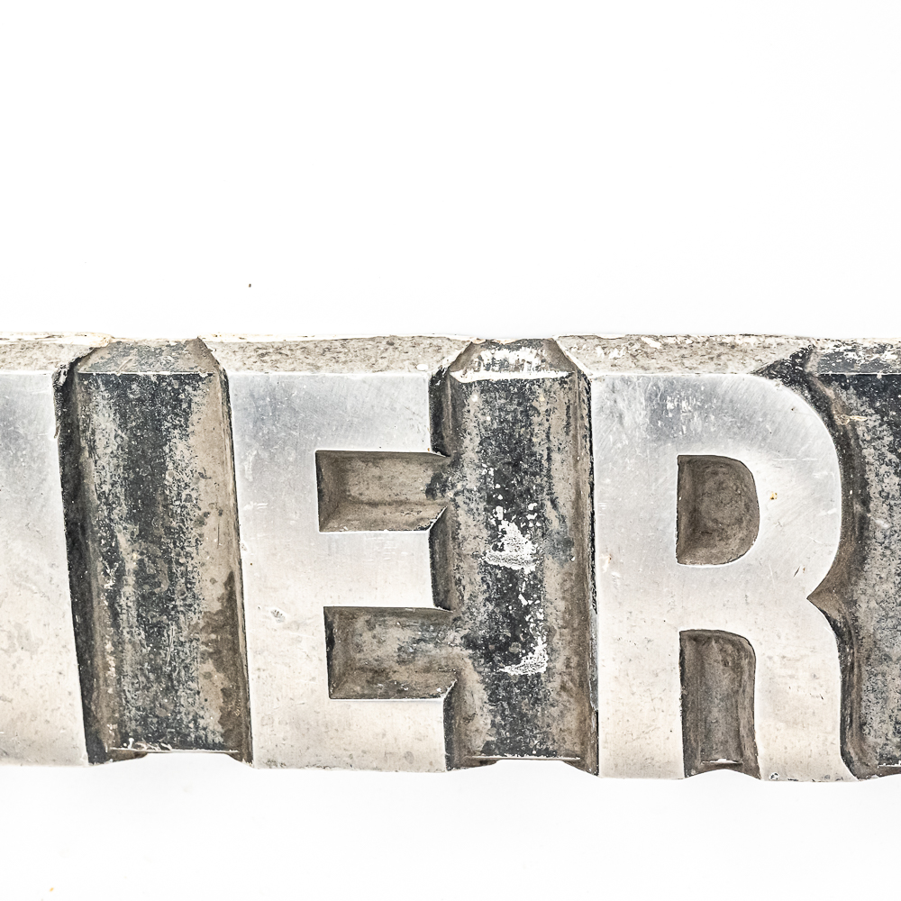 Lot 2016 - Vintage 5 ft GE General Electric Nameplate Sign