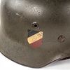 WW2 German Helmet M40 Double Decal NSKK. A nice example of a German Third Reich M40 double Image - 1