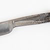 Unknown Mfg Vintage Straight Razor. Vintage Straight Razor by Unknown Mfg, with yellow-green Image - 1
