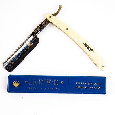 Dovo Fritz Bracht 88 Razor w/ Orig. Box. Vintage Straight Razor "Fritz Bracht" Dovo, with pearly