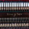 1905 Wing & Sons Pedal Upright Grand Piano Type 29. 1905 Wing & Sons 5 Pedal Upright Grand Piano Image - 9
