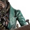Bronze Banjo Player Sculpture By Aly Matthews. Polychrome limited edition bronze bust of a black Image - 7