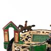 Hall's Race Course Mechanical Bank. Nice all original cast iron mechanical Race Course bank made Image - 10