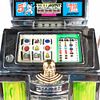 5 Cent Jennings "Nevada Club" Slot Machine. Beautiful original light up with rare green Image - 4
