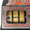 *Caille Ball Gum Junior Bell 1 Cent w/Key. Caille Junior Bell Ball Gum and Fortune trade Image - 1