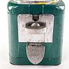 Coin Op "Acorn" 1 Cent Gumball Machine. Older repaint with a good glass globe. Looks to be Image - 6