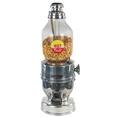 1 Cent Cebco Hot Nut Machine. Hot nut machine with light up top. A great looking art deco 