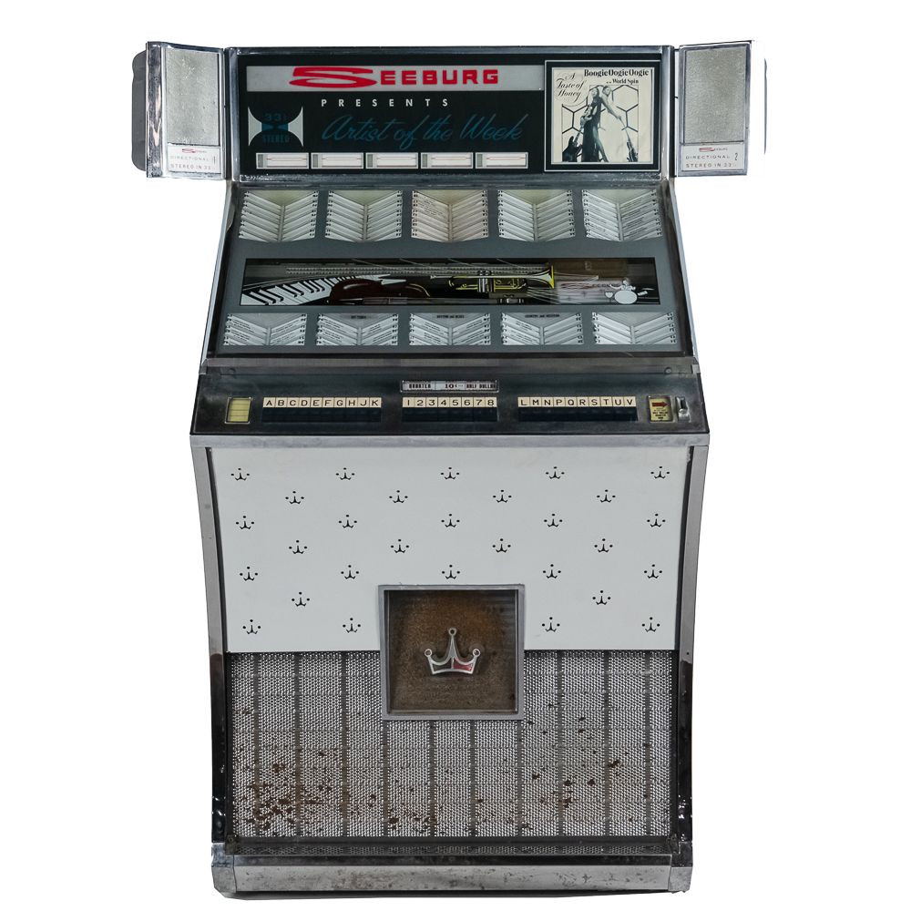 Seeburg DS 160 Jukebox. The Seeburg DS 160 stereo 45 rpm juke box was introduced in 1962. It 