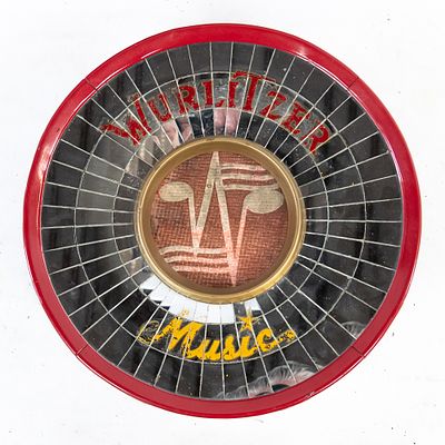 Rare Wurlitzer 400G Mirrored Jukebox Speaker. Wurlitzer model 400G wall speaker in VG condition. 